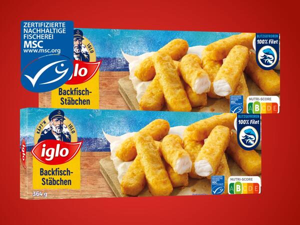 Backfisch-Stäbchen