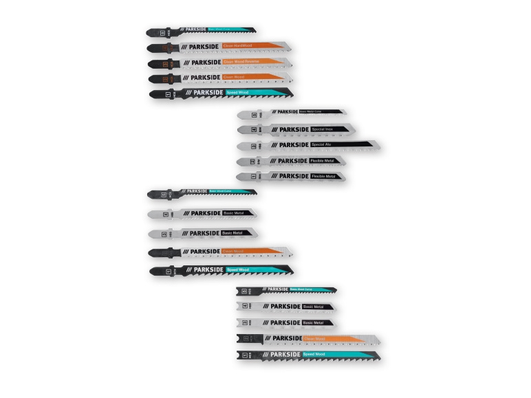PARKSIDE(R) Jigsaw Blade Set