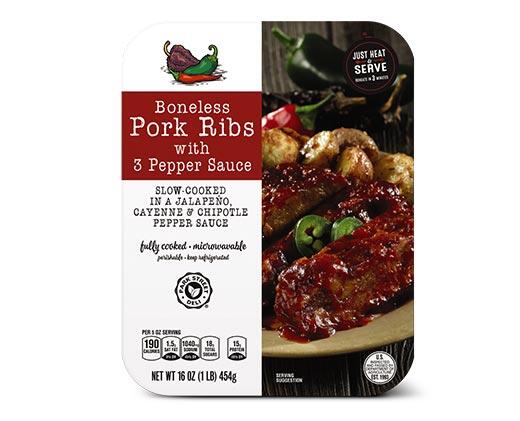 Park Street Deli 
 Pulled Chicken or Boneless Pork Ribs in 3-Pepper Sauce