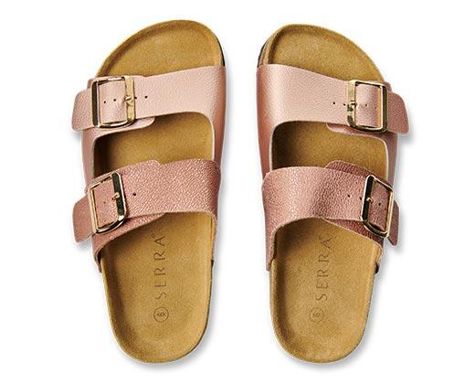 Serra Ladies Footbed Sandals