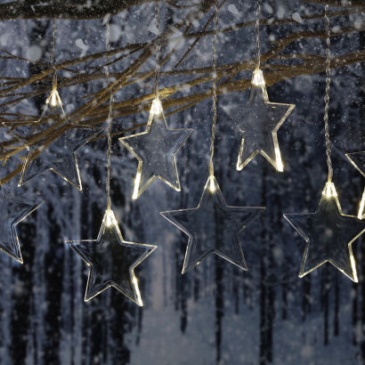 Julepynt med LED-lys