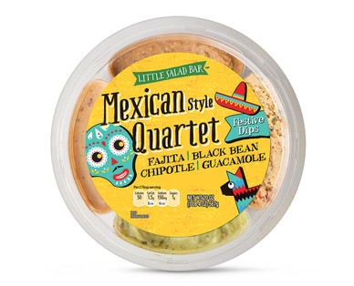 Little Salad Bar Mexican Dip Quartet