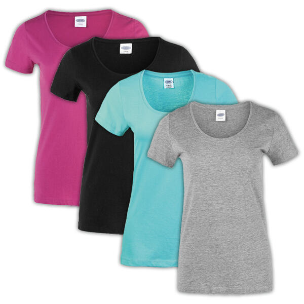 T-Shirt 4er-Pack