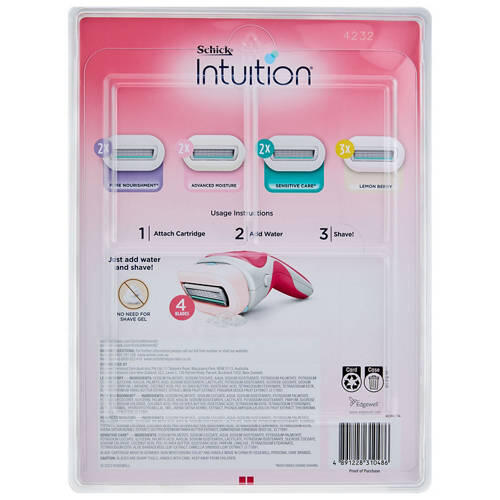 Intuition Razor Womens Value Pack