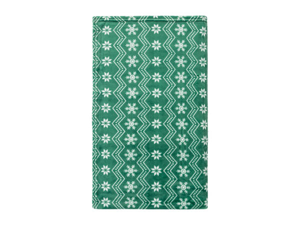 Livarno Home Christmas Blanket & Cushion Set