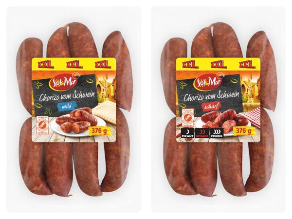 Chorizo zum Grillen
