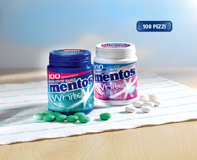 Gomme da masticare White MENTOS(R)