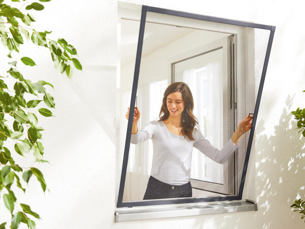 Alu-Insektenschutz, Fenster