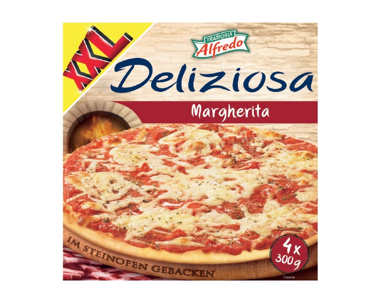 Steenovenpizza Margherita