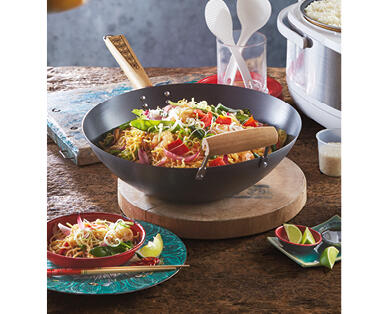 Carbon Steel Wok 35cm