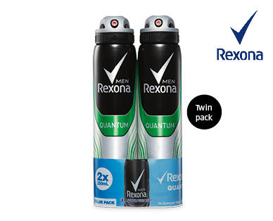 Rexona Men's Anti-Perspirant Deodorant Spray 2 x 150g