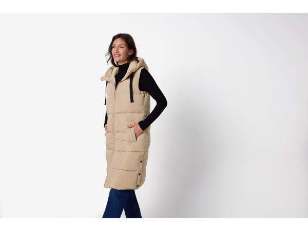 Ladies' Longline Padded Gilet