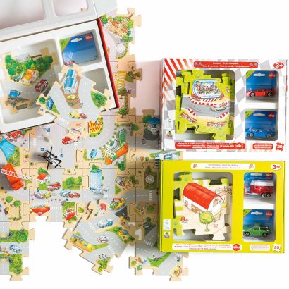 Puzzle de sol et accessoires