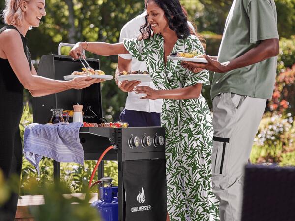 Gasgrill, 3 flammig