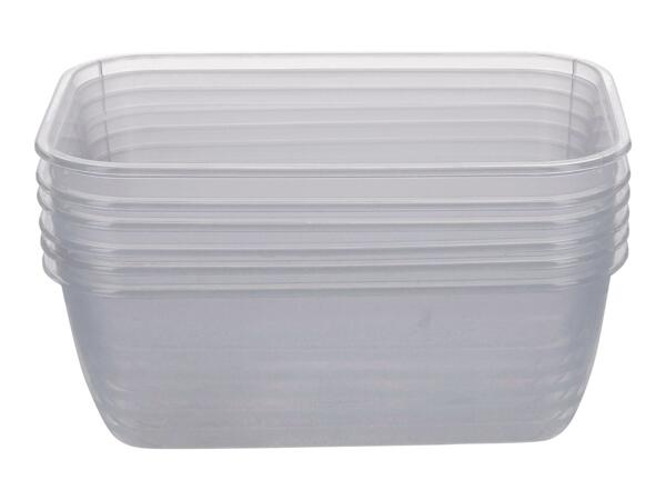 Silvercrest 2L Food Storage Containers - 6 Pack