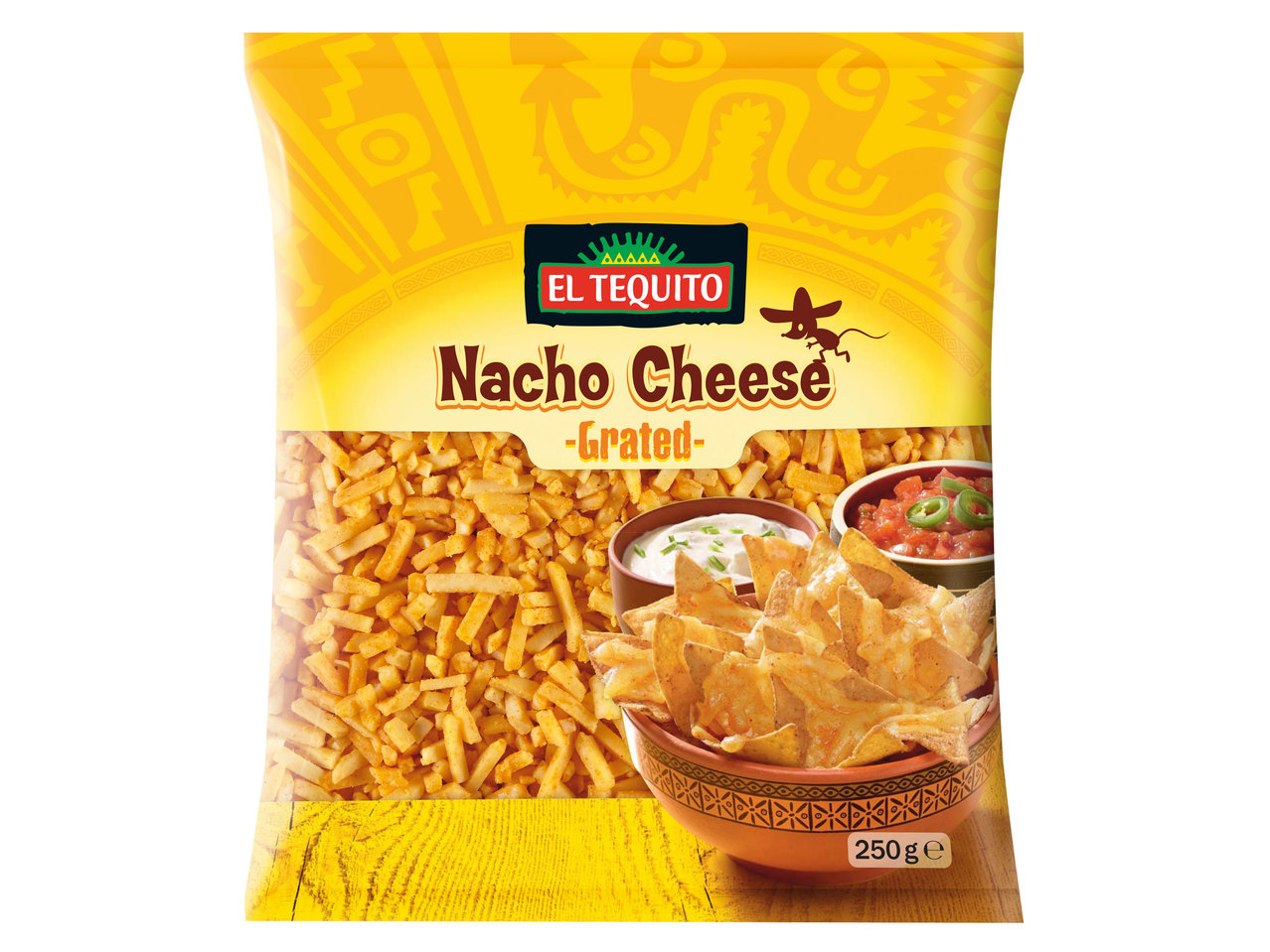 EL TEQUITO Nacho-Käse gerieben