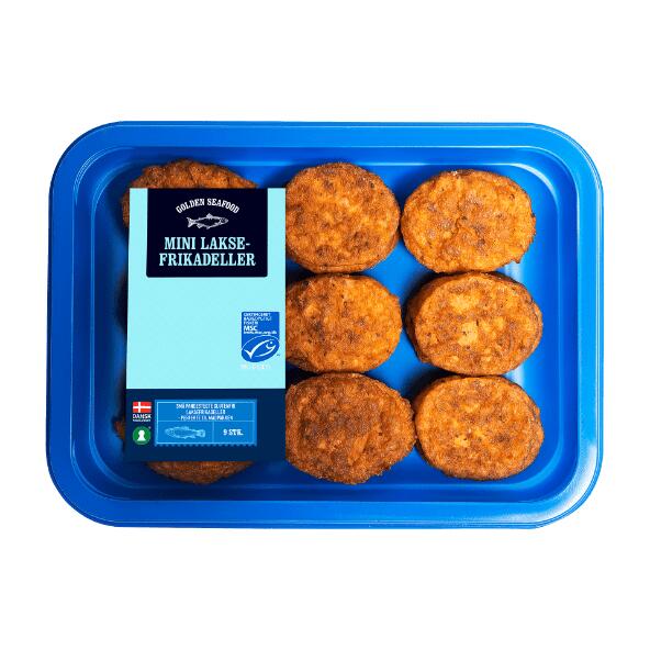 Mini laksefrikadeller