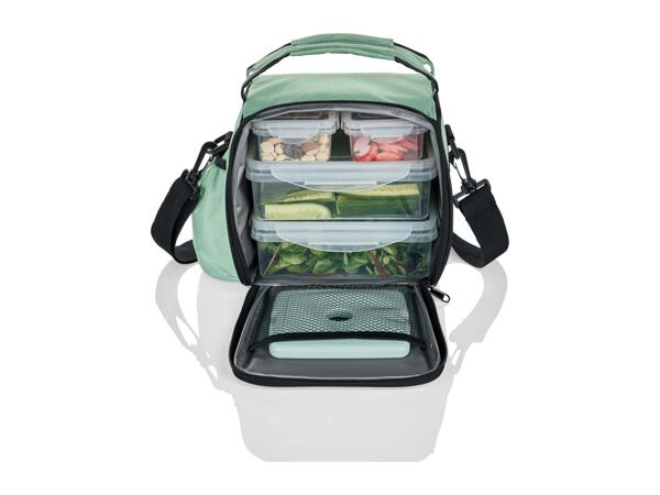 Livarno Home Cool Bag with Lunch Boxes - Mint