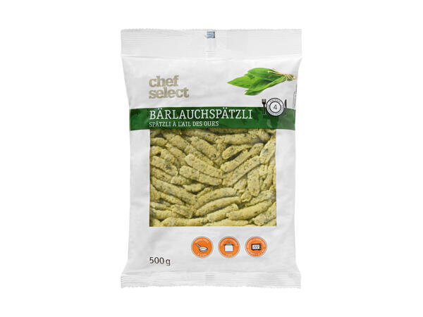 Spätzli all'aglio orsino