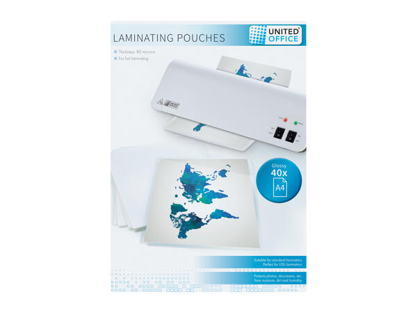 United Office Laminating Pouches