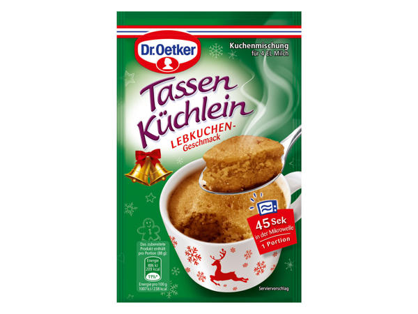 DR. OETKER Tassenküchlein Lebkuchen
