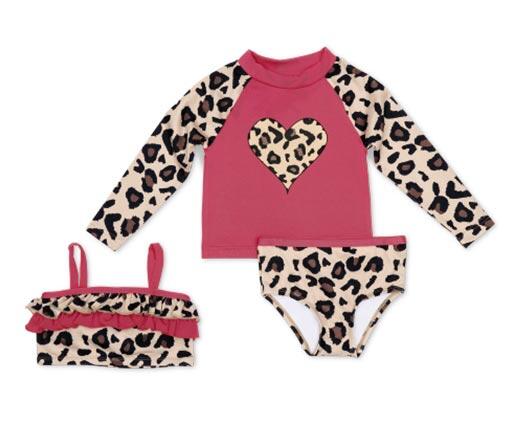 Lily & Dan 
 Toddler or Girls' 3-Piece Swimsuit