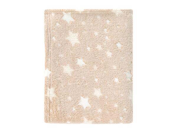 Livarno Home Beige Glow In The Dark Blanket