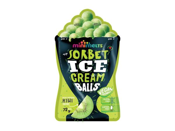 Minimelts Sorbet Ice Cream Balls Assorted