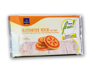 Biscuits au miel sans gluten BUNORA/ENJOY FREE!
