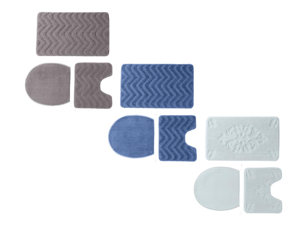 MIOMARE Bathroom Mat Set
