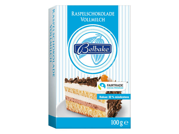 BELBAKE Raspelschokolade