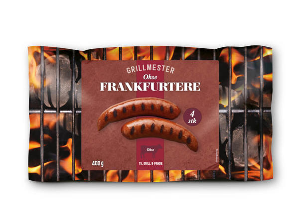 GRILLMESTER Oksefrankfurter