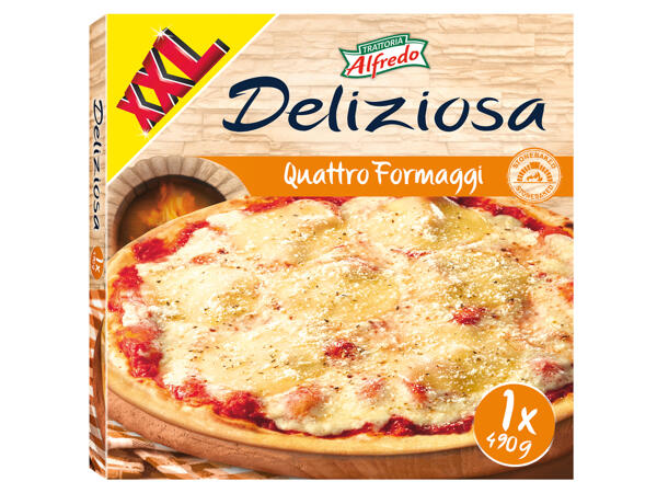 Pizza with cheese