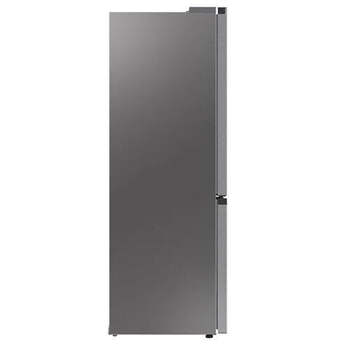 SAMSUNG Kühl-Gefrierkombination RB7300, 341 Liter, WiFi, Silber mit Griffmulde