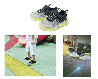 Lily & Dan Children's Light-Up Athletic Shoes