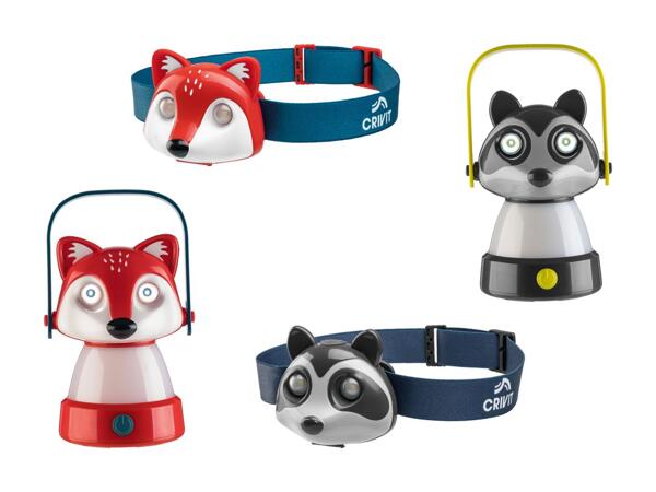 CRIVIT(R) Campinglampe eller pandelampe