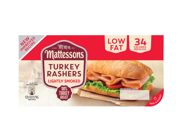 Mattessons Turkey Rashers