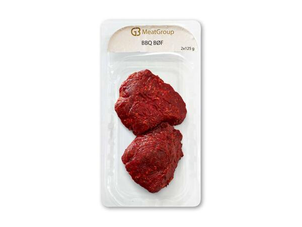 BBQ-­bøffer