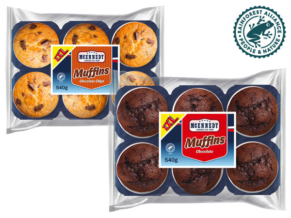 Muffins mit Schokostückchen