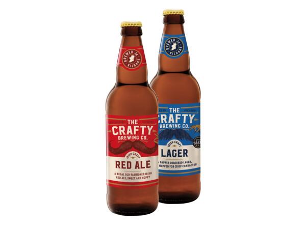 Irish Craft Red Ale or Lager