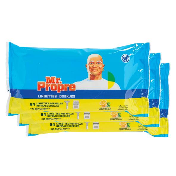 MR. PROPER(R)/MR. PROPRE(R) Allesreinigingsdoekjes, 3-pack