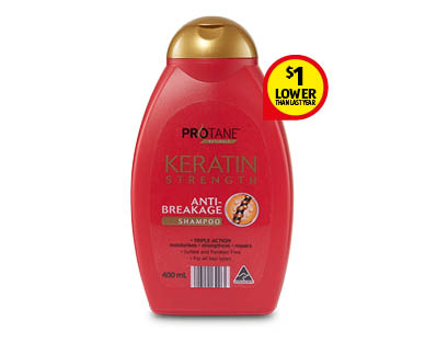 Keratin Anti-Breakage Shampoo 400ml, Conditioner 400ml or Treatment 200ml