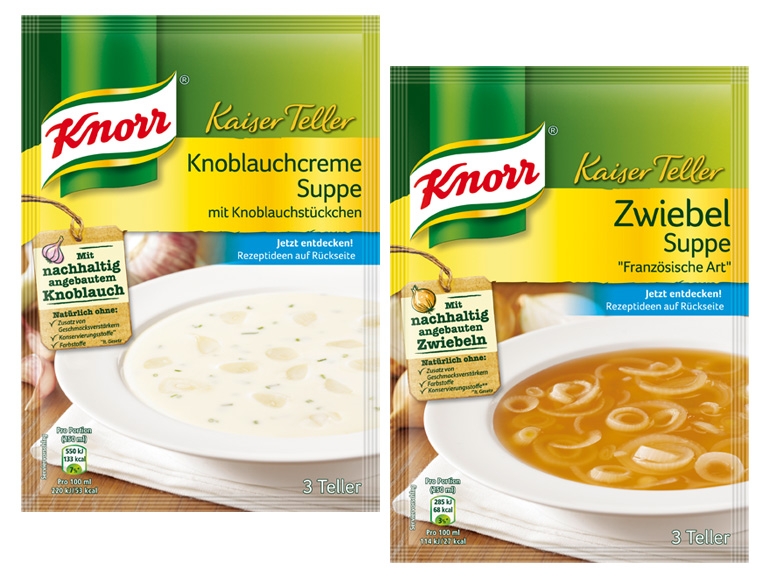 KNORR Kaiser Teller Suppe