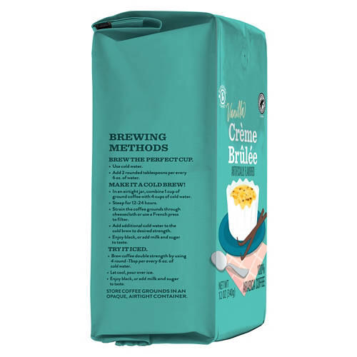 Vanilla Creme Brulee Flavored Coffee, 12 oz