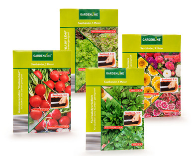 GARDENLINE Saatgutscheiben/ -bänder