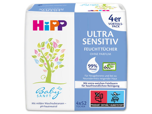 Hipp Babysanft Feuchttücher