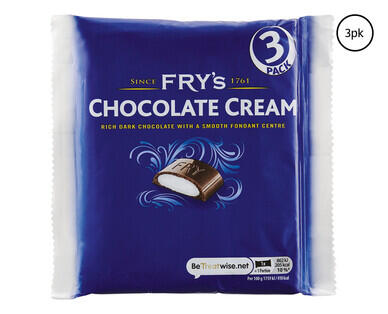 Fry's Orange or Chocolate Cream 3pk/147g