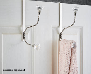 Over Door Hooks 2pk