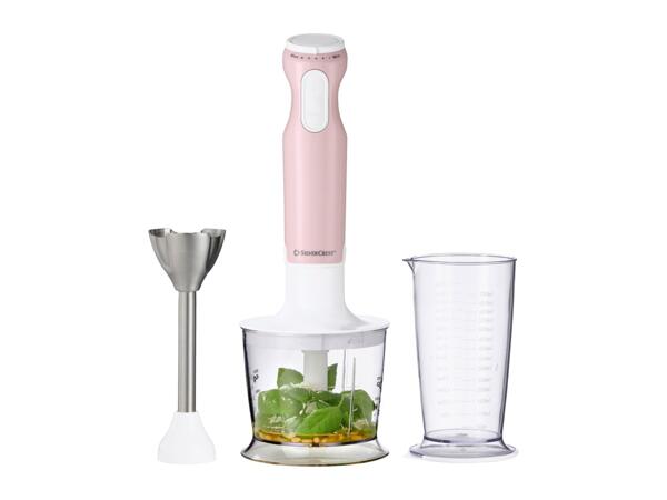 Silvercrest Pink Hand Blender Set