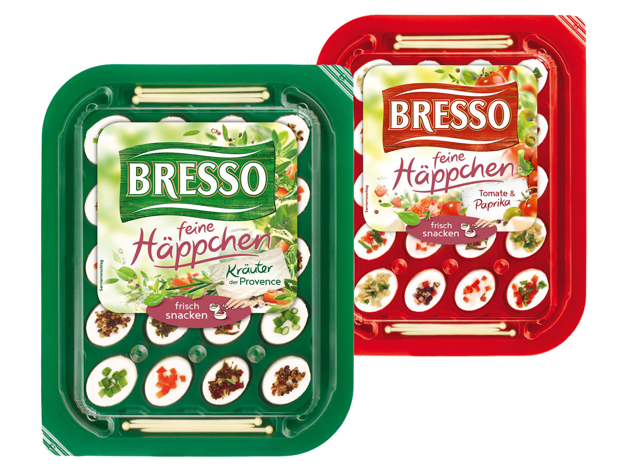 BRESSO Frischkäse-Häppchen